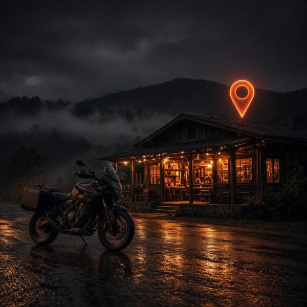 Spot premium sur la carte GPS BikerTribe